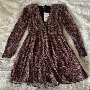 NWT - Floral print Zara dress